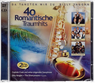 40 Romantische Traumhits - Da tanzten wir zu Billy Vaughn 2CD Neu