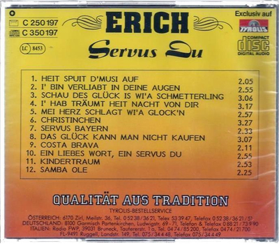 Erich - Servus Du