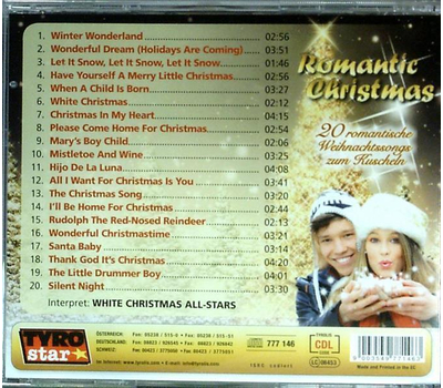 White Christmas All-Stars - Romantic Christmas 20 romantische Weihnachtssongs zum Kuscheln