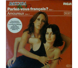 Baccara - Parlez-vous francais? / Amoureux 1978 SP