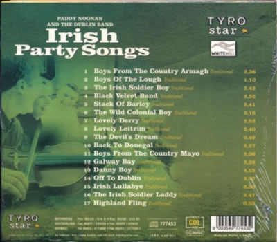 Noonan Paddy and the Dublin Band - Irish Party Songs