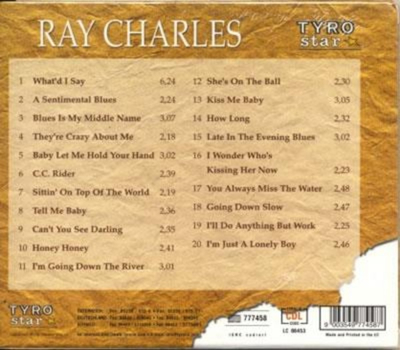 Ray Charles - 20 Golden Hits