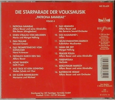 Die Starparade der Volksmusik - Patrona Bavariae - Folge 4