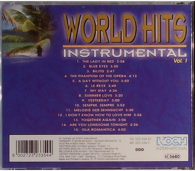 Acoustic Sound Orchestra - World Hits Instrumental Vol. 1