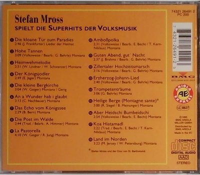 Stefan Mross spielt die Superhits der Volksmusik