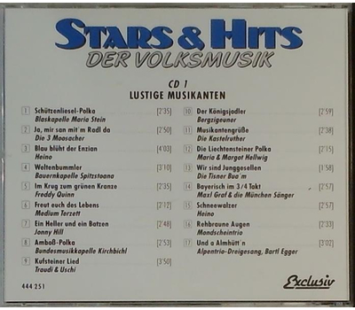 Stars & Hits der Volksmusik CD1 - Lustige Musikanten