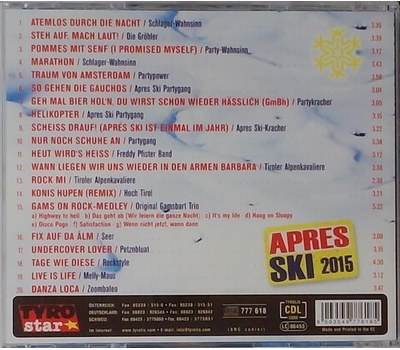 Apres Ski 2015 - Die Hits der Saison