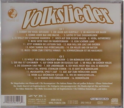 The World of Volkslieder 2CD