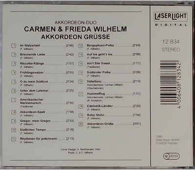 Akkordeon Duo Carmen & Frieda Wilhelm - Akkordeon Grsse