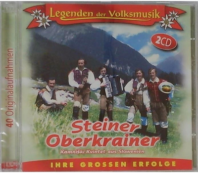 Steiner Oberkrainer Kamniski Kvintet aus Slowenien - Legenden der Volksmusik 2CD