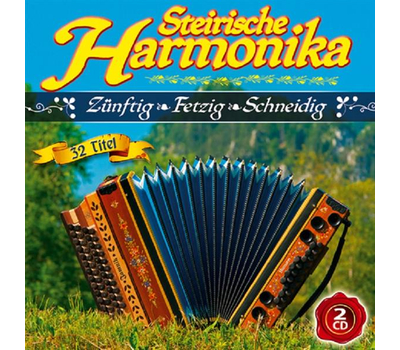 Steirische Harmonika Znftig Fetzig Schneidig 2CD