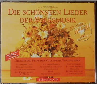 Die schnsten Lieder der Volksmusik / Die Goldene Eins - Die grossen Stars der Volksmusik prsentieren 2CD