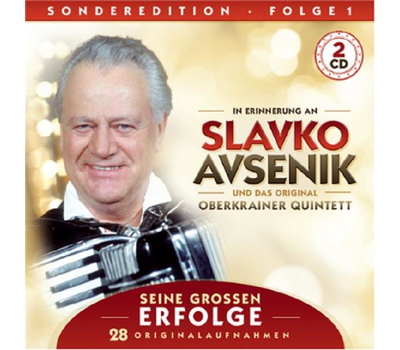 In Erinnerung an Slavko Avsenik und das Original Oberkrainer Quintett - Seine grossen Erfolge Folge 1 28 Originalaufnahmen 2CD