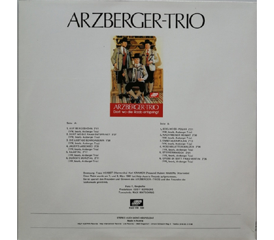 Arzberger Trio - Dort wo die Raab entspringt LP