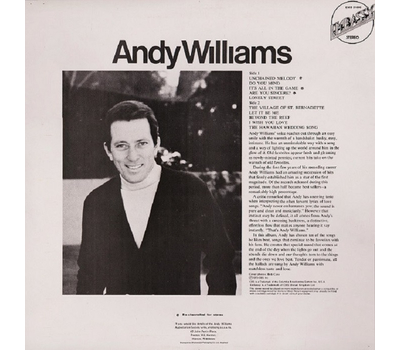 Andy Williams - Andy Williams LP 1973 Neu