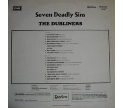 The Dubliners - Seven Deadly Sins LP 1972 Neu