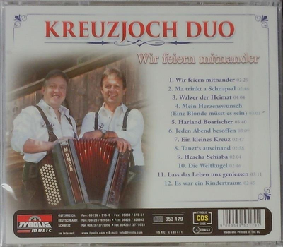 Kreuzjoch Duo - Wir feiern mitnander
