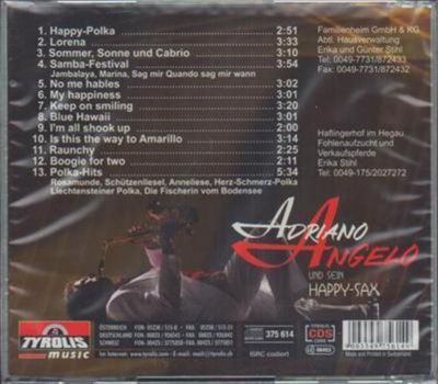 Adriano Angelo - Happy Sax Instrumental