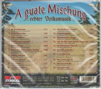A guate Mischung echter Volksmusik