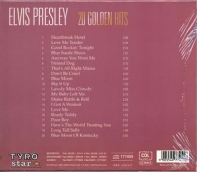 Elvis Presley 20 Golden Hits