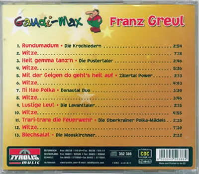 Die besten Witze von Gaudi-Max Franz Greul Folge 2