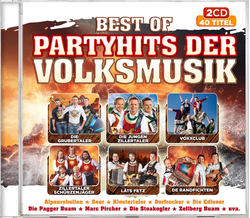 Best of Partyhits der Volksmusik 40 Titel 2CD