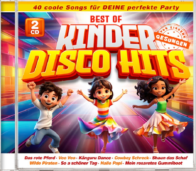 Diverse Interpreten - Best of Kinder Disco Hits 40 coole Songs fr deine perfekte Party 2CD