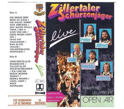 Schrzenjger (Zillertaler) - Open Air Finkenberg Live 1 MC