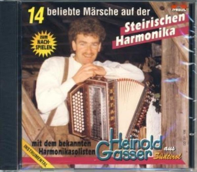 Heinold Gasser - 14 Mrsche auf der Steirische Harmonika (Instrumental)