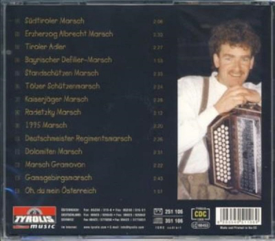 Heinold Gasser - 14 Mrsche auf der Steirische Harmonika (Instrumental)