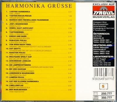 Harmonikagre 20 Hits Instrumental (Folge 1)