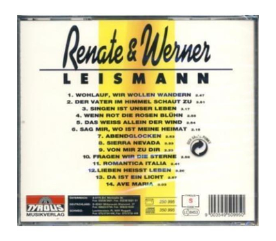 Renate & Werner Leismann - Singen ist unser Leben