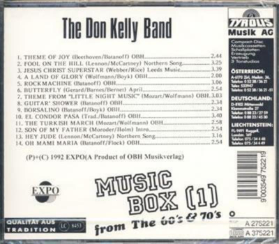 Don Kelly Band, The  - Music Box (1) from the 60s & 70s