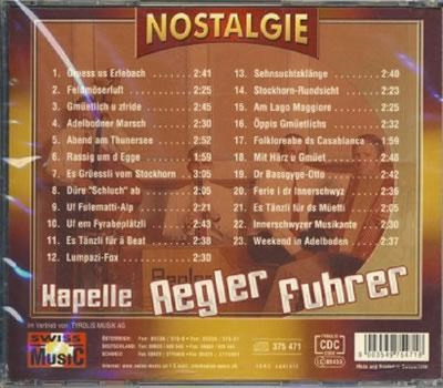 Aegler Fuhrer Kapelle - Nostalgie