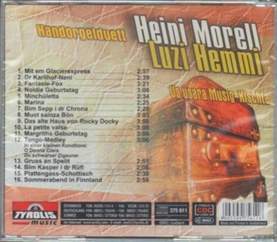 Handorgelduett Heini Morell / Luzi Hemmi - Us sara Musig-Kischta