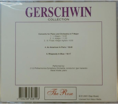 Philharmonica Symphony Orchester - GERSCHWIN Collection