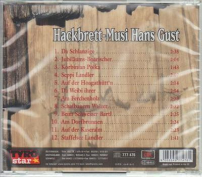 Hackbrett-Musi Hans Gust - A znftige Hackbrett-Musi