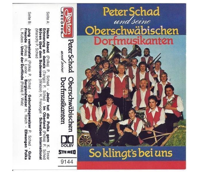 Peter Schad und seine Oberschwbischen Dorfmusikanten - So klingts bei uns MC Neu