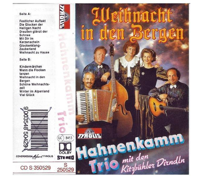 Hahnenkamm Trio mit den Kitzbhler Dirndln - Weihnacht in den Bergen MC Neu