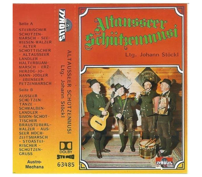 Altausseer Schtzenmusi - Altausseer Schtzenmusi Instrumental 1985 MC Neu