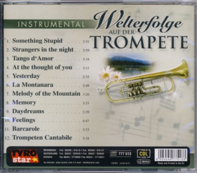 Alberts Trompetenexpress - Welterfolge auf der Trompete (Instrumental)