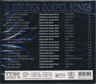 103rd Street Gospel Choir - 20 Golden Gospel Songs