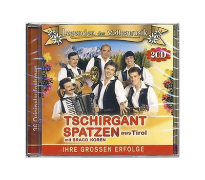 Tschirgant Spatzen mit Braco Koren Ihre groen Erfolge Legenden der Volksmusik 38 Originalaufnahmen 2CD