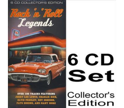 6 CD Collectors Edition - Rock n Roll Legends 108 Titel
