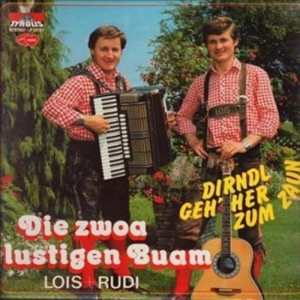 Die zwoa Lustigen Buam Lois + Rudi - Dirndl geh her zum Zaun 1981 LP Neu
