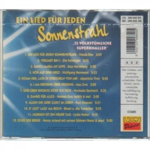 Ein Lied f�r jeden Sonnenstrahl - 12 volkst�mliche Superknaller