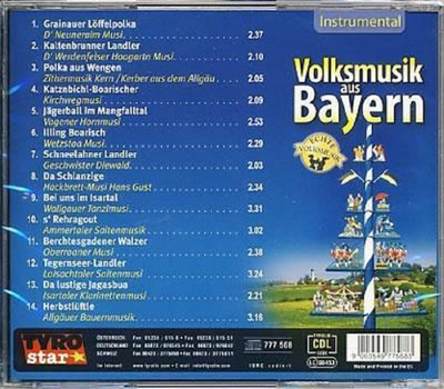 Volksmusik aus Bayern (Instrumental)