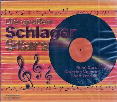 Die Groen Schlager Stars - Rene Carol, Caterina Valente, Vico Torriani (3CD)