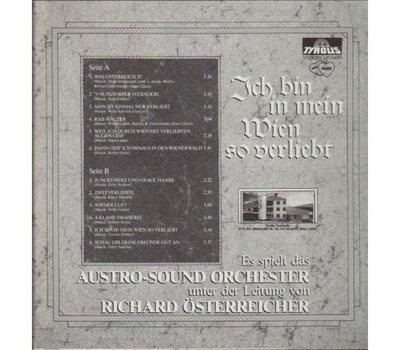 Austro-Sound-Orchester - Ich bin in mein Wien so verliebt 1983 LP Neu