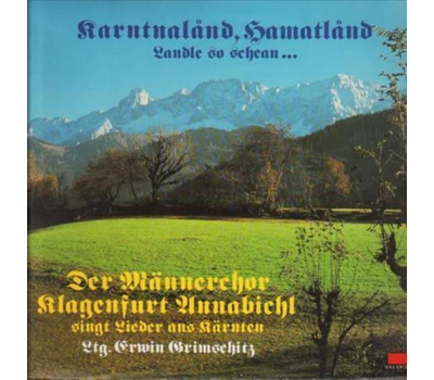Mnnerchor Klagenfurt Annabichl - Krntnerland Heimatland LP Neu